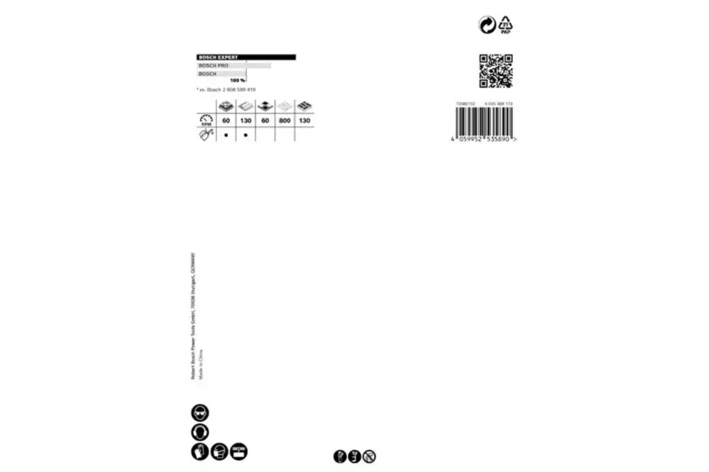 SIERRA DE CORONA EXPERT TOUGH MATERIAL DE 127 X 60 MM