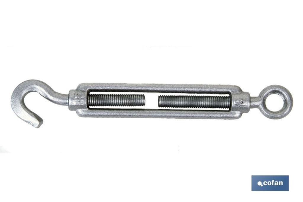 TENSOR GANCHO - ANILLA DIN-1480 INOX A-2