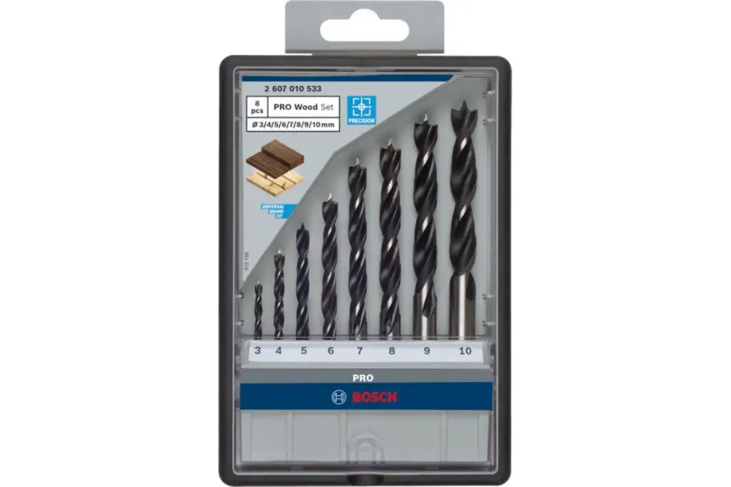 SETS DE BROCAS PARA MADERA PRO WOOD, 8 UDS.