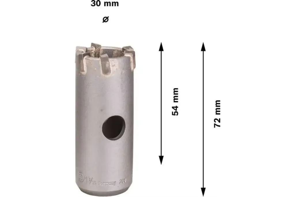 PRO SDS PLUS-5 CORE CUTTER, 30 X 50 X 72 MM
