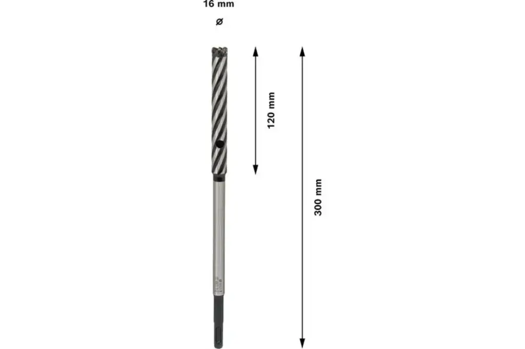 BROCA PRO SDS PLUS REBAR CUTTER, 16 X 120 X 300 MM
