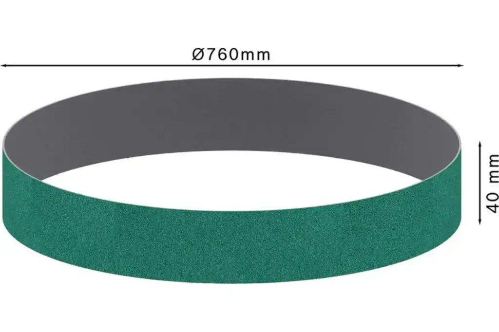 BANDA DE LIJA PRO Y580, 40 X 760 MM, G80, 10 UNIDADES