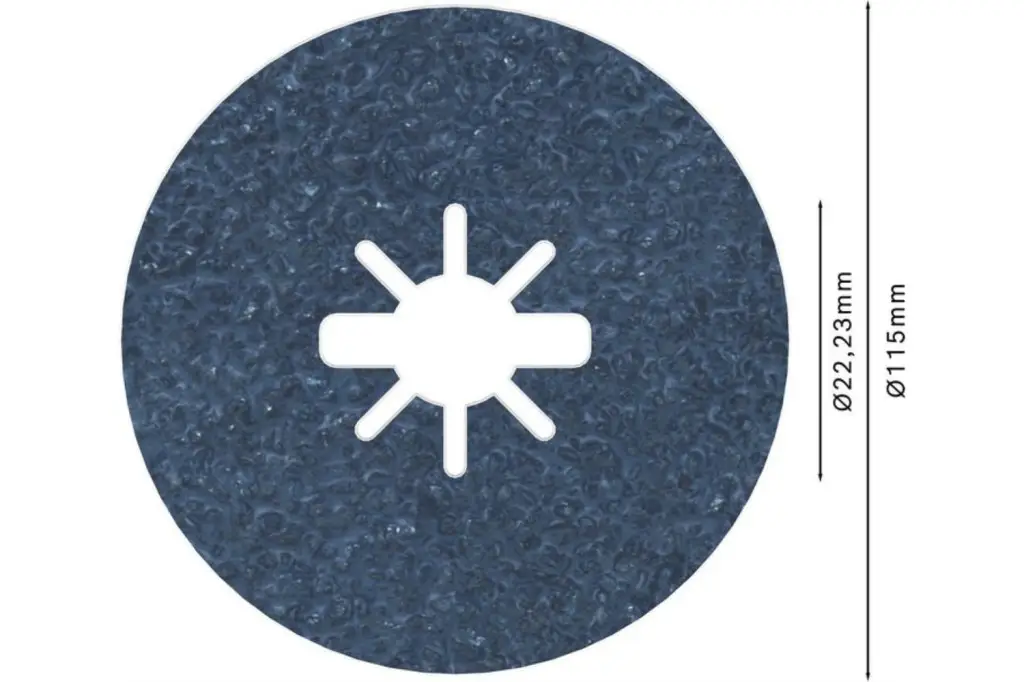 DISCO DE FIBRA PRO R574 X-LOCK, 115 MM, G24