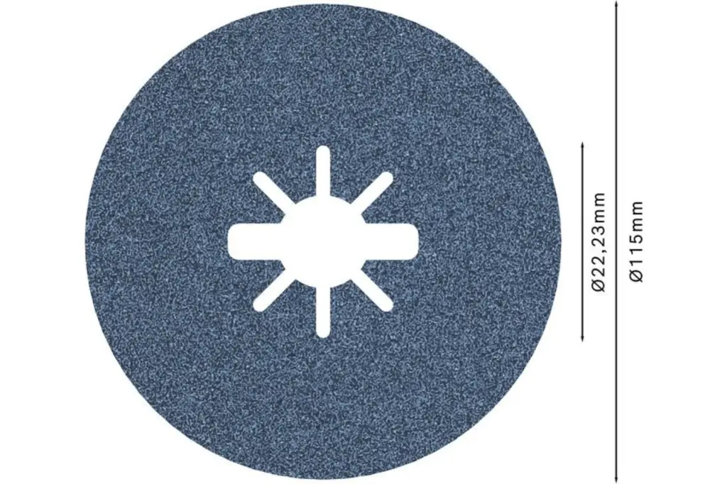 DISCO DE FIBRA PRO R574 X-LOCK, 115 MM, G80