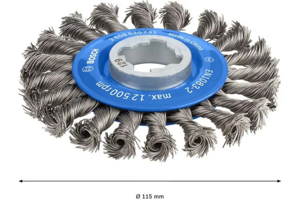 DISCO DE ALAMBRE PRO METAL HEAVY X-LOCK, 115 X 0,5 MM, CON ROSCA