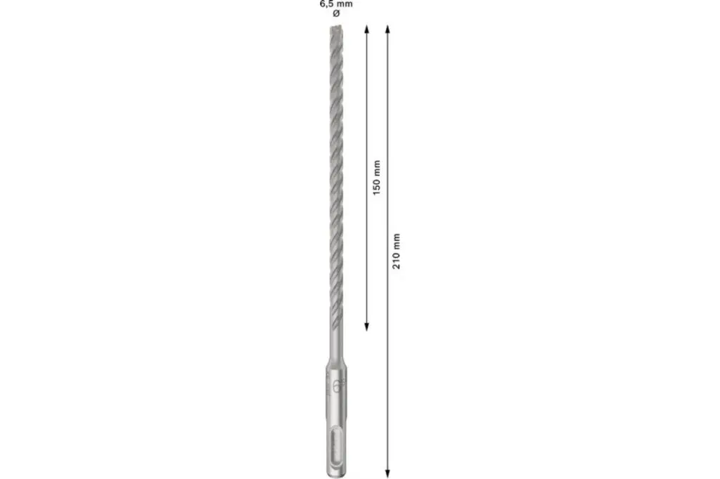 BROCA PARA MARTILLO PRO SDS PLUS-5X, 6,5 X 150 X 210 MM, 10 UDS.