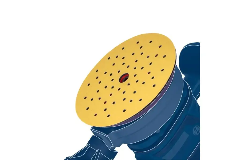 DISCO PULIDOR DE FIELTRO CON ROSCA M 14