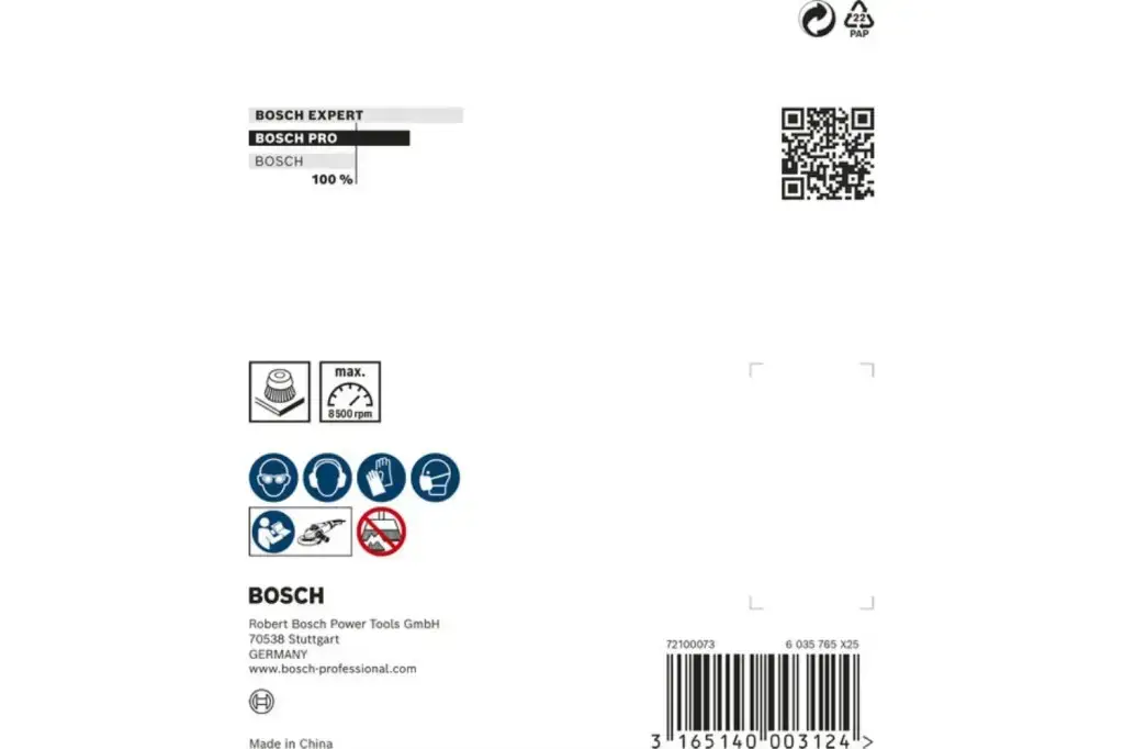 CEPILLO DE VASO PRO METAL HEAVY, 90 X 0,5 MM, ROSCA