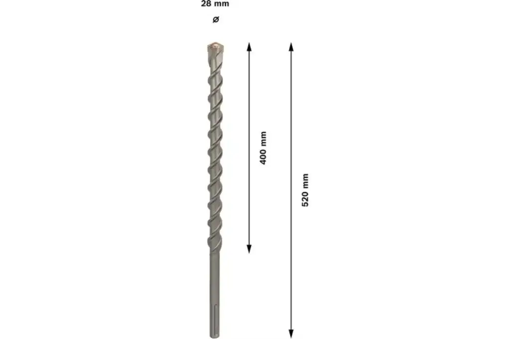 BROCA PRO SDS MAX-9 NATURAL STONE, 28 X 400 X 520 MM