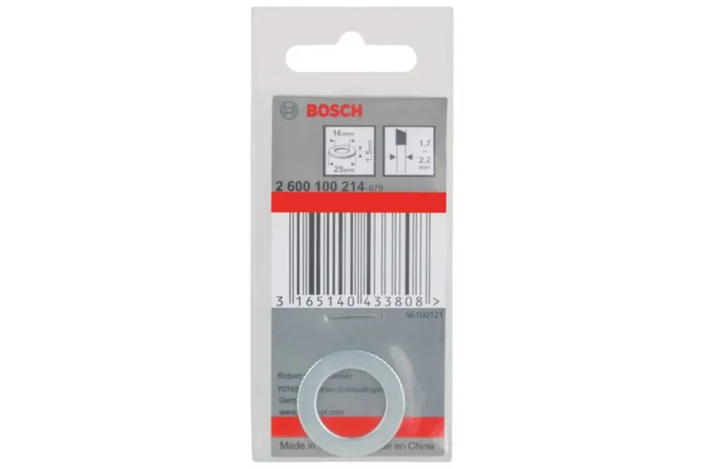 ANILLO REDUCTOR PARA HOJA DE SIERRA CIRCULAR PRO, 25 X 1,5 X 16 MM