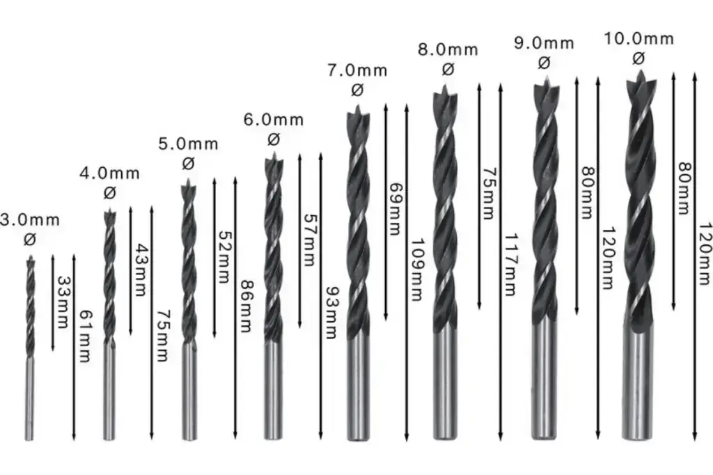 SETS DE BROCAS PARA MADERA PRO WOOD, 8 UDS.