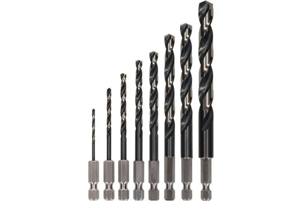 SET DE BROCAS HELICOIDALES PRO METAL HSS-G IMPACT, 8 UDS.