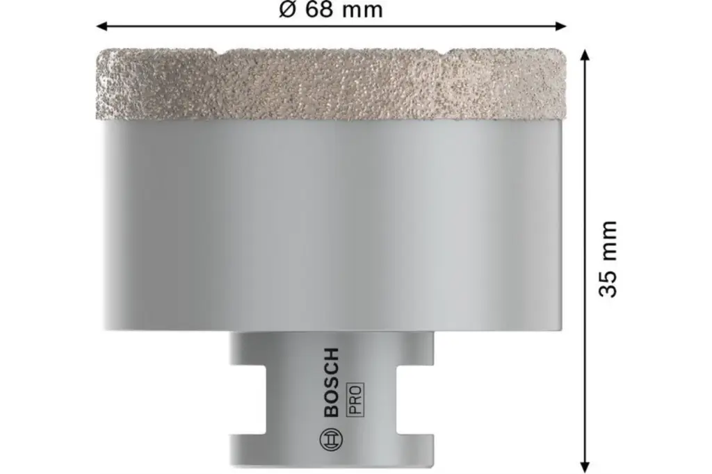 CORONA EN SECO PRO CERAMIC DRY, 68 X 35 X 22,23 MM