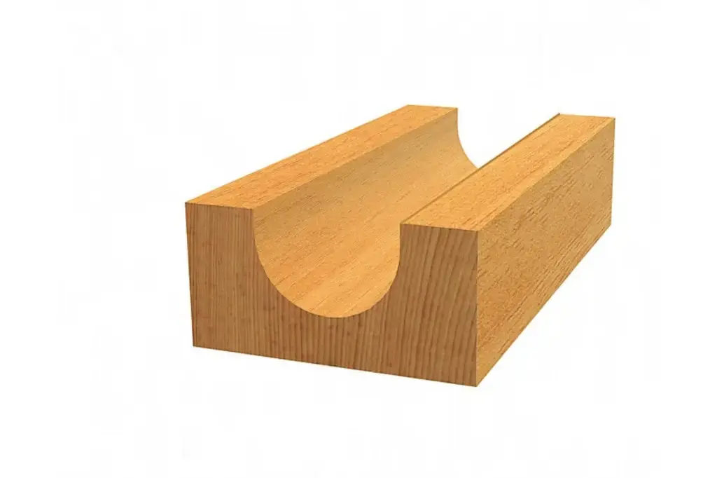 FRESA PARA MEDIAS CAÑAS, 12 MM, R1 8 MM, D 16 MM, L 12,7 MM, G 54 MM