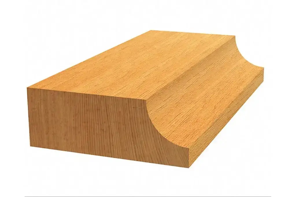 FRESA PARA MOLDURAS, 12 MM, R1 12 MM, D 36,7 MM, L 16 MM, G 70 MM