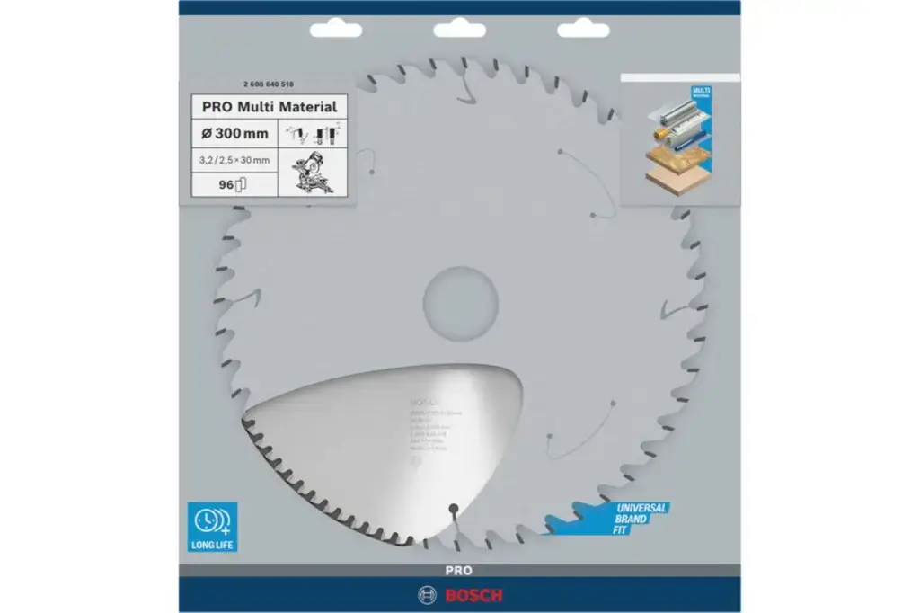 HOJA DE SIERRA CIRCULAR PRO MULTI MATERIAL, 300 X 3,2 X 30 MM