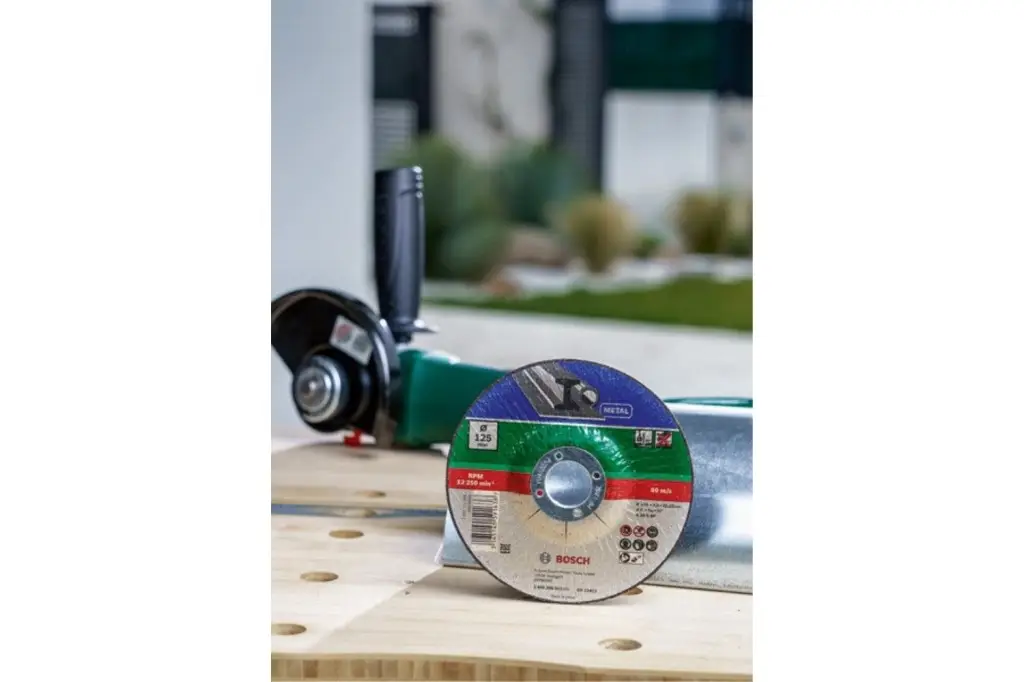 SET DE DISCOS DE TRONZAR DE 5 PIEZAS, ACODADO PARA METALD = 125 MM