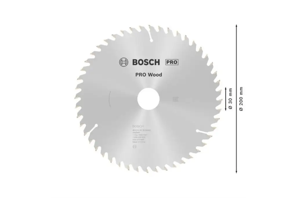 HOJA DE SIERRA CIRCULAR PRO WOOD, 200 X 2,8 X 30 MM, T48