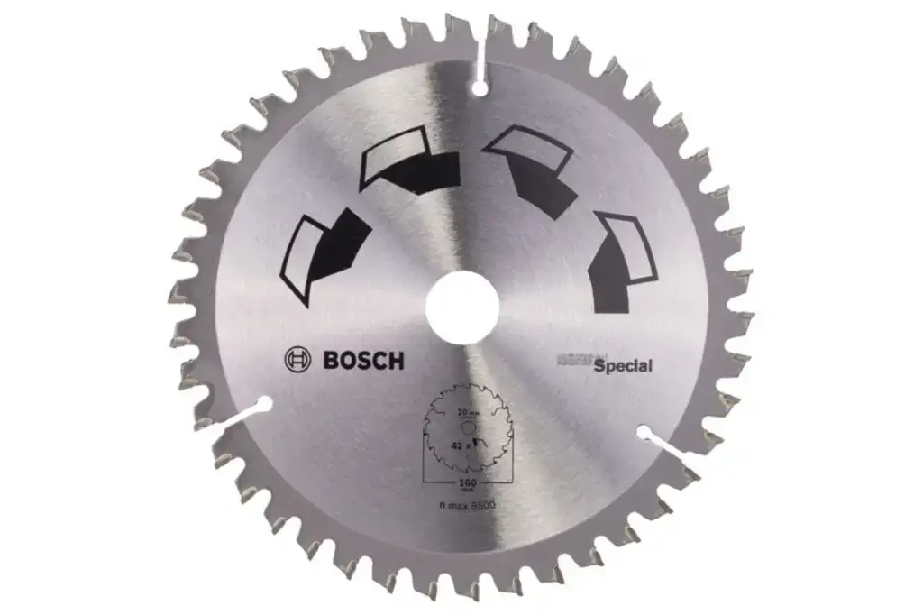 HOJA DE SIERRA CIRCULAR SPECIALD = 160 MM; TALADRO= 20 MM; T = 42