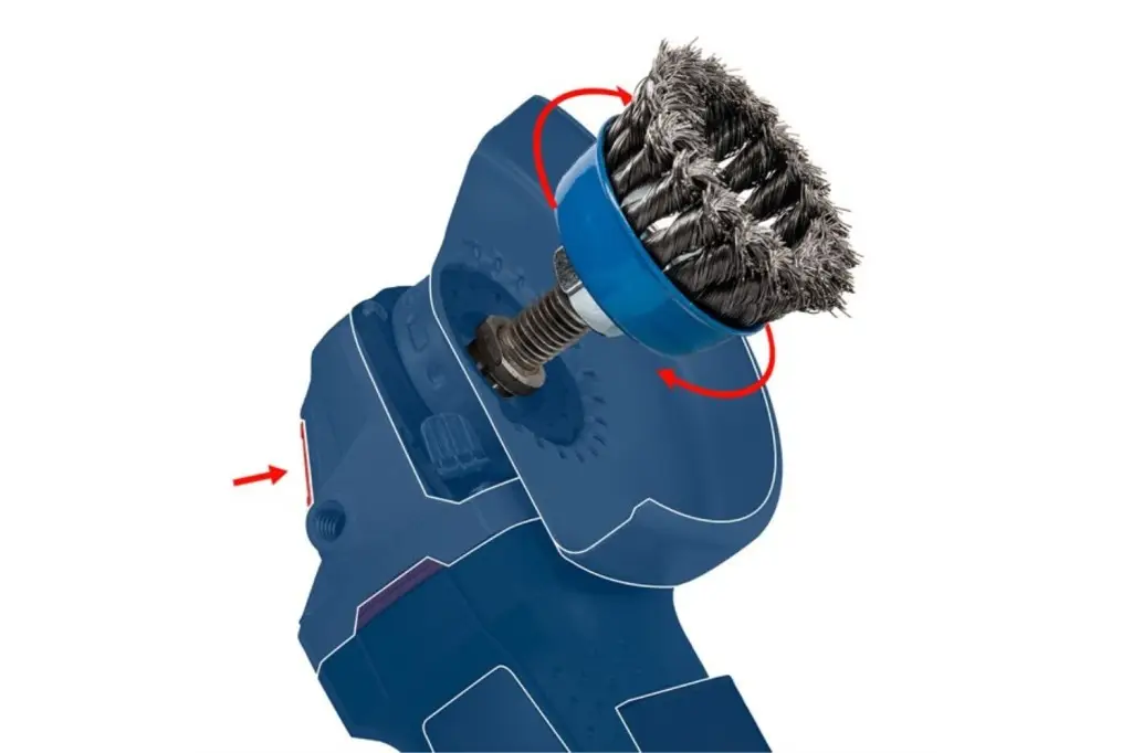 CEPILLO DE VASO PRO METAL HEAVY, 90 X 0,5 MM, ROSCA