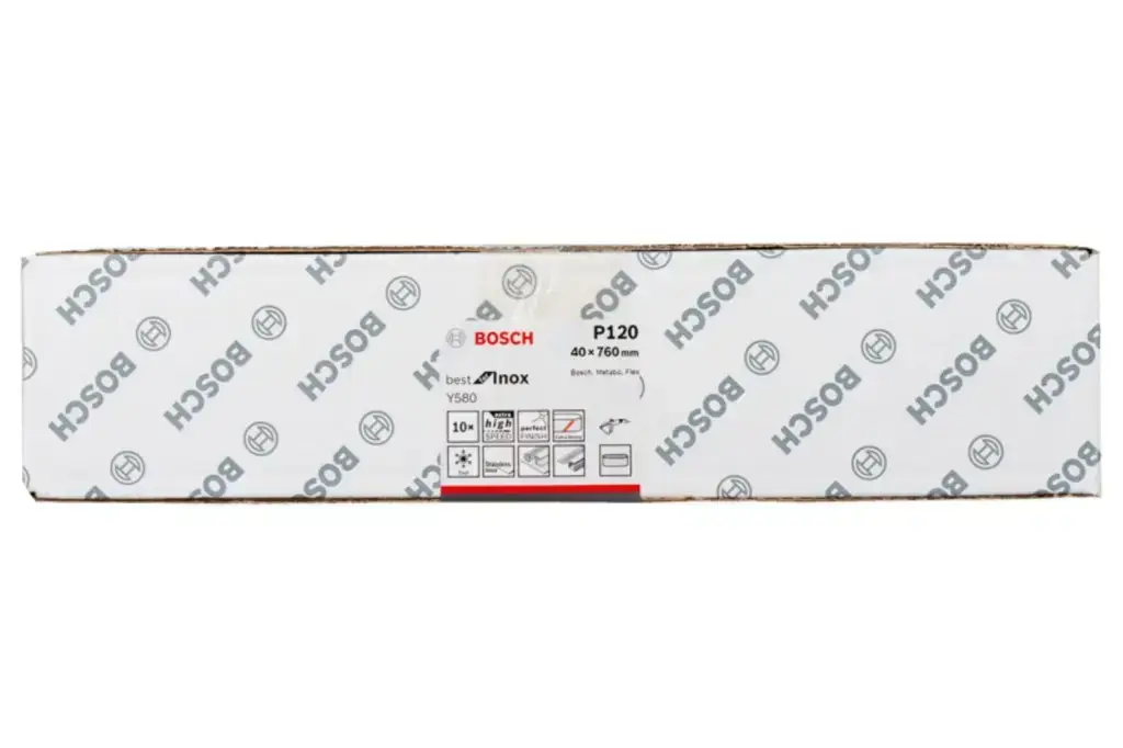 BANDA DE LIJA PRO Y580, 40 X 760 MM, G120, 10 UNIDADES