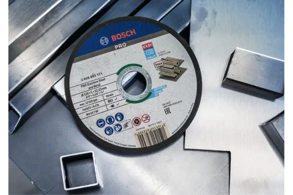 DISCO DE CORTE ABRASIVO PRO STAINLESS STEEL AND METAL, 150 X 1,6 X 22,23 MM, RECTO, OSA