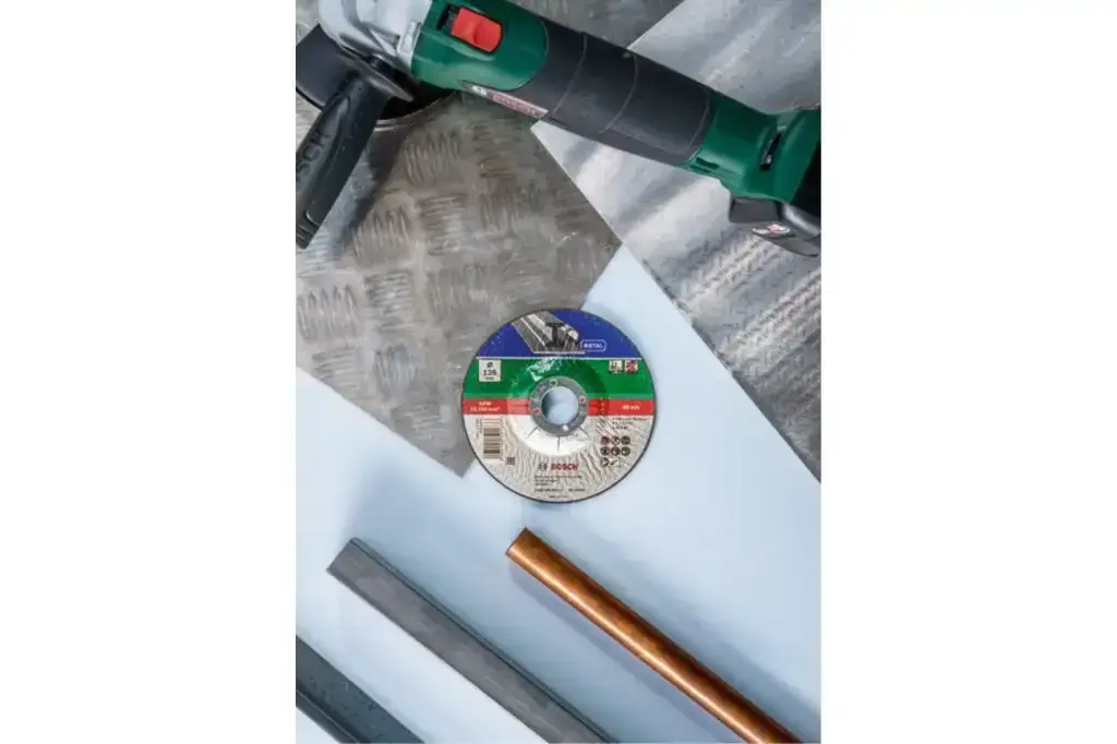 SET DE DISCOS DE TRONZAR DE 5 PIEZAS, ACODADO PARA METALD = 125 MM