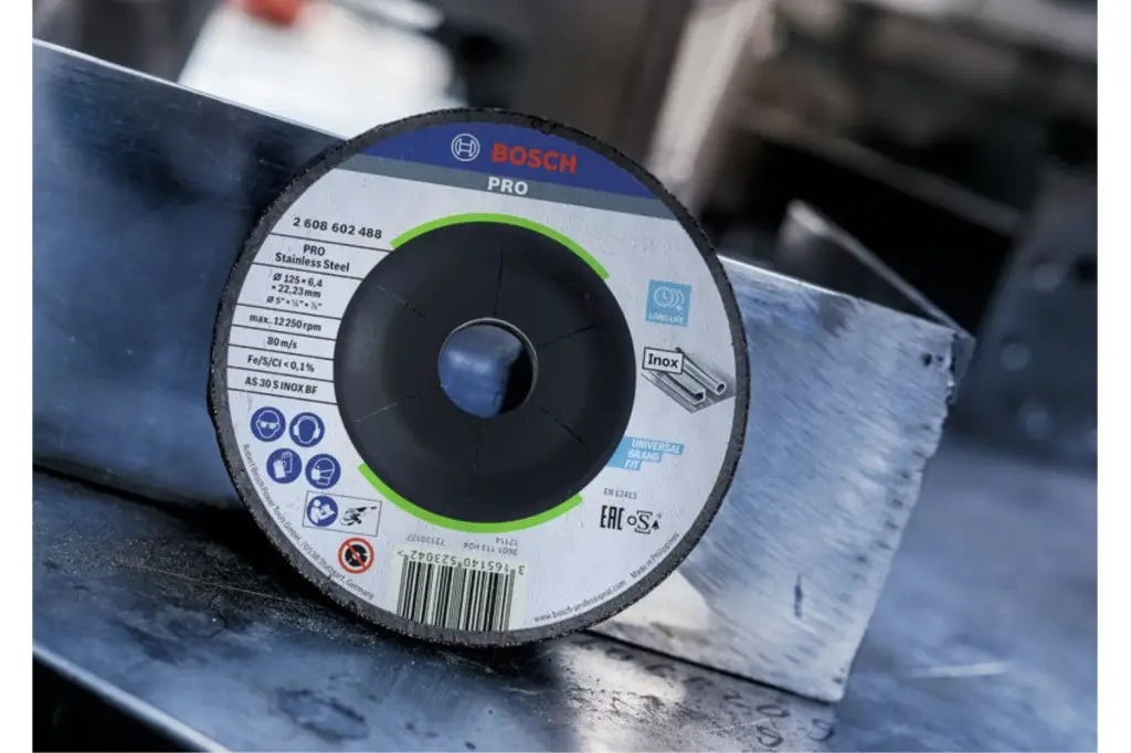 DISCO DE DESBASTE PRO STAINLESS STEEL, 115 X 6 X 22,23 MM