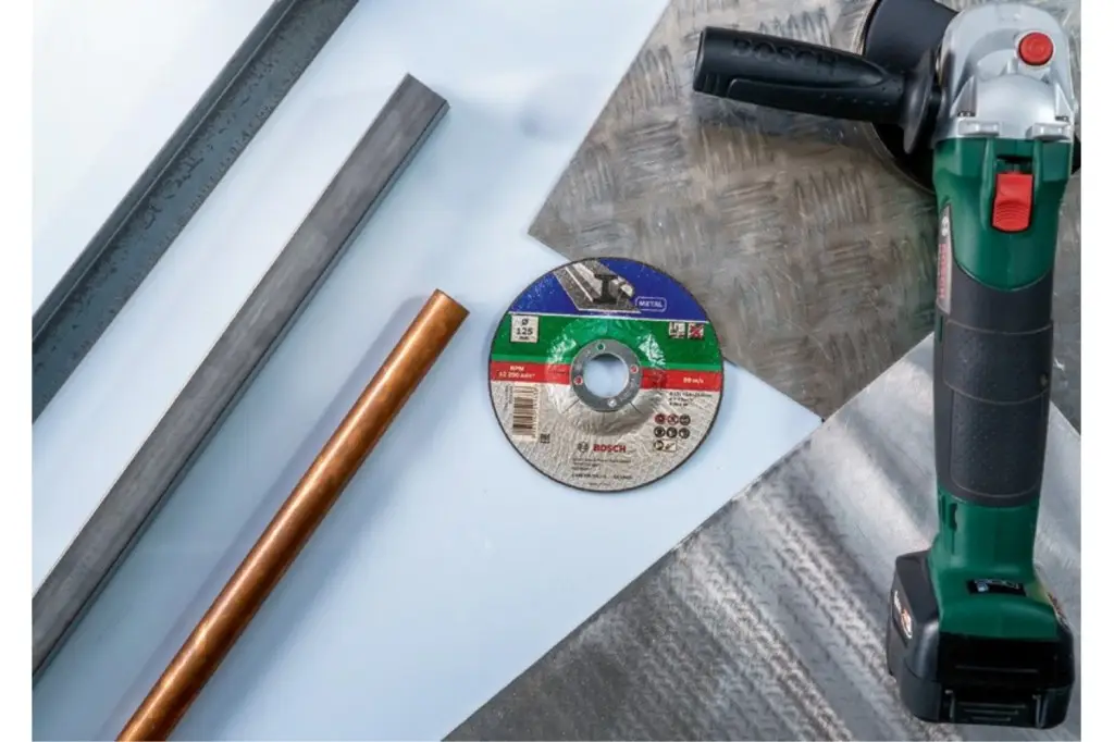 SET DE DISCOS DE TRONZAR DE 5 PIEZAS, ACODADO PARA METALD = 125 MM