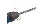 PUNTERO PRO SDS PLUS-4C 250 MM