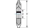 REF. 5100 FRESA AGUJERO HSS MODULAR TALLADO-ENGRANAJES
