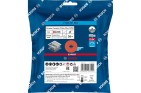 DISCO DE FIBRA EXPERT R782 PRISMA CERAMIC X-LOCK DE 115 MM, 22,23 MM, G 36, 5 UNIDADES