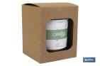 VELA AROMÁTICA DE CERA VEGETAL | AROMA A CEDRO | MECHA DE ALGODÓN