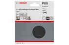 DISCO DE LIJA PRO F355, 125 MM, G80, 10 UNIDADES