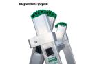 ES-DOBLE | ESCALERA DE BRICOLAJE DE 2 TRAMOS