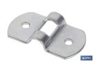 CHAPA DE ACERO GALVANIZADO | MEDIDA: 25 MM X 6 MM