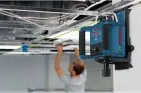 BOSCH PROFESSIONAL NIVEL LÁSER GIRATORIO GRL 300 HVG (HAZ DE LUZ VERDE, RECEPTOR LÁSER LR 1 G, ALCANCE: HASTA 300 M DE DIÁMETRO, EN MALETÍN DE TRANSPORTE)
