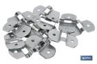 CHAPA DE ACERO GALVANIZADO | MEDIDA: 25 MM X 6 MM
