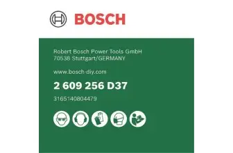 HOJAS DE LIJA PWR 180 MM K60