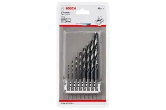 SET DE BROCAS HELICOIDALES PRO METAL HSS-G IMPACT, 8 UDS.