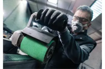 BANDA DE LIJA PRO Y580, 100 X 285 MM, 90 MM, G180, 5 UNIDADES