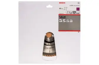 HOJA DE SIERRA CIRCULAR PRO MULTI MATERIAL, 216 X 2,5 X 30 MM, T60