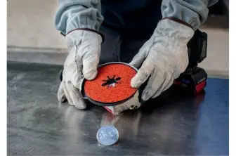 DISCO DE FIBRA EXPERT R782 PRISMA CERAMIC X-LOCK DE 115 MM, 22,23 MM, G 80, 5 UNIDADES