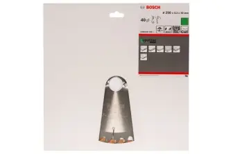 HOJA DE SIERRA CIRCULAR PRO WOOD, 250 X 3,2 X 30 MM, T40