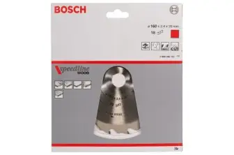 HOJA DE SIERRA CIRCULAR PRO WOOD, 160 X 2,2 X 20 MM, T18