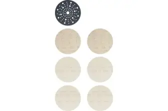 KIT DE INICIACIÓN EXPERT M480 PARA LIJADORAS EXCÉNTRICAS DE 150 MM, 7 UNIDADES