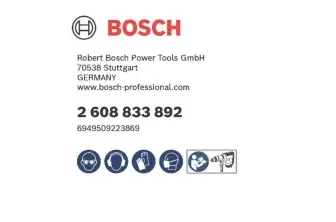 BROCA PARA MARTILLO PRO SDS PLUS-5X, 6 X 100 X 160 MM, 10 UDS.