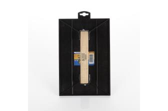 TALOCHA RECTANGULAR DE PLÁSTICO CON MANGO DE MADERA ALYCO