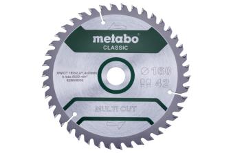 HOJA DE SIERRA "MULTI CUT - CLASSIC", 160X20 D42 DP/DT 5° /B (628658000)