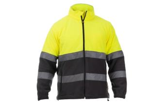 POLAR PLANET HV POLAR FLEECE YELLOW-GREY